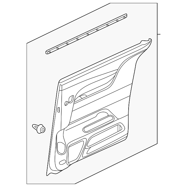 83701-TK8-A12ZB Деталь LINING, R. SLIDE DOOR *NH767L* (TRUFFLE)