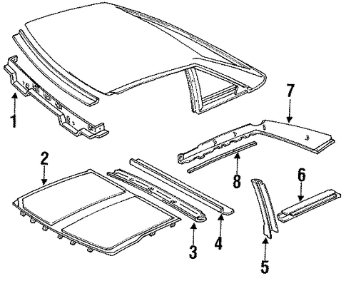 Allante INTERIOR TRIM
