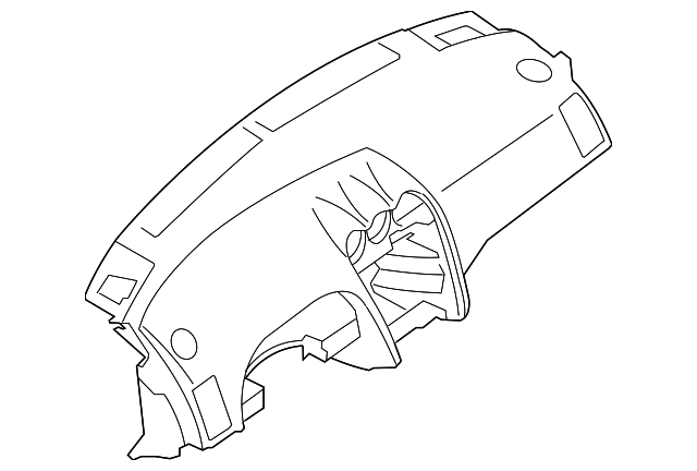 68200-JA81A Деталь INSTRUMENT PANEL