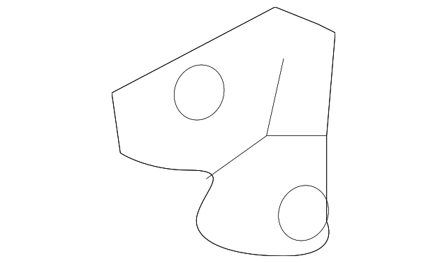 75693-06010 Деталь REAR BRACKET RETAINER, RIGHT