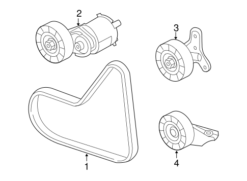 Jetta BELTS & PULLEYS