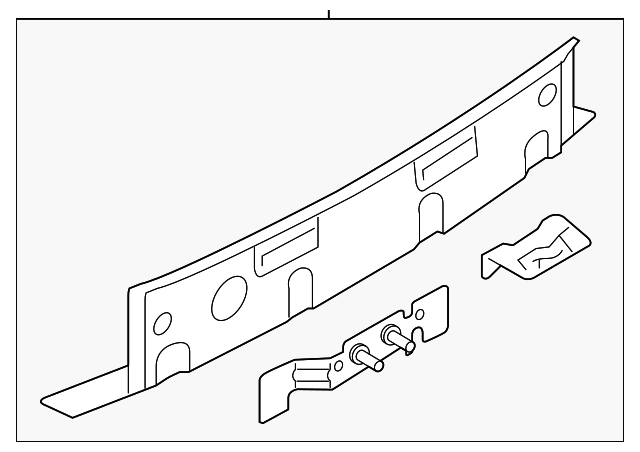 791101CA0B Деталь REAR BODY PANEL