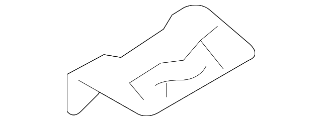 852441CA0A Деталь REAR BODY PANEL OUTER SUPPORT