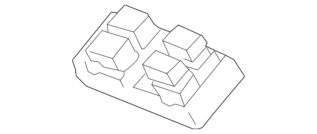 SU003-04725 Деталь WINDOW SWITCH, LEFT