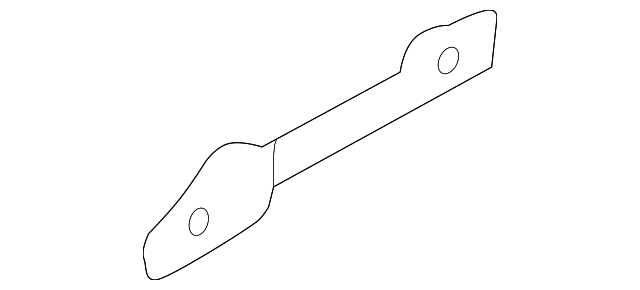 SU003-03288 Деталь DOOR TRIM PANEL PLATE, RIGHT