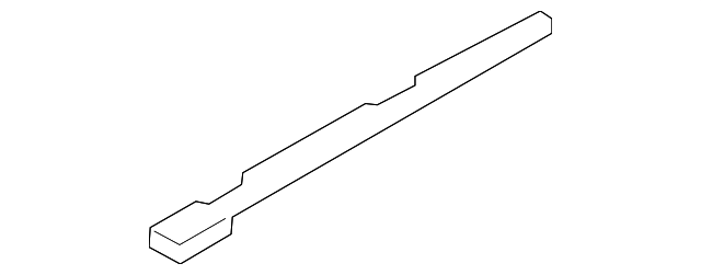 7313665J00 Деталь SILENCER, RIGHT
