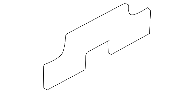 7313265J00 Деталь SILENCER, RIGHT