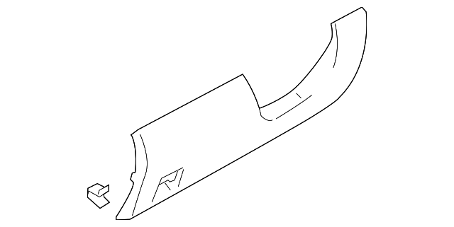 7381065J115PK Деталь COLUMN COVER
