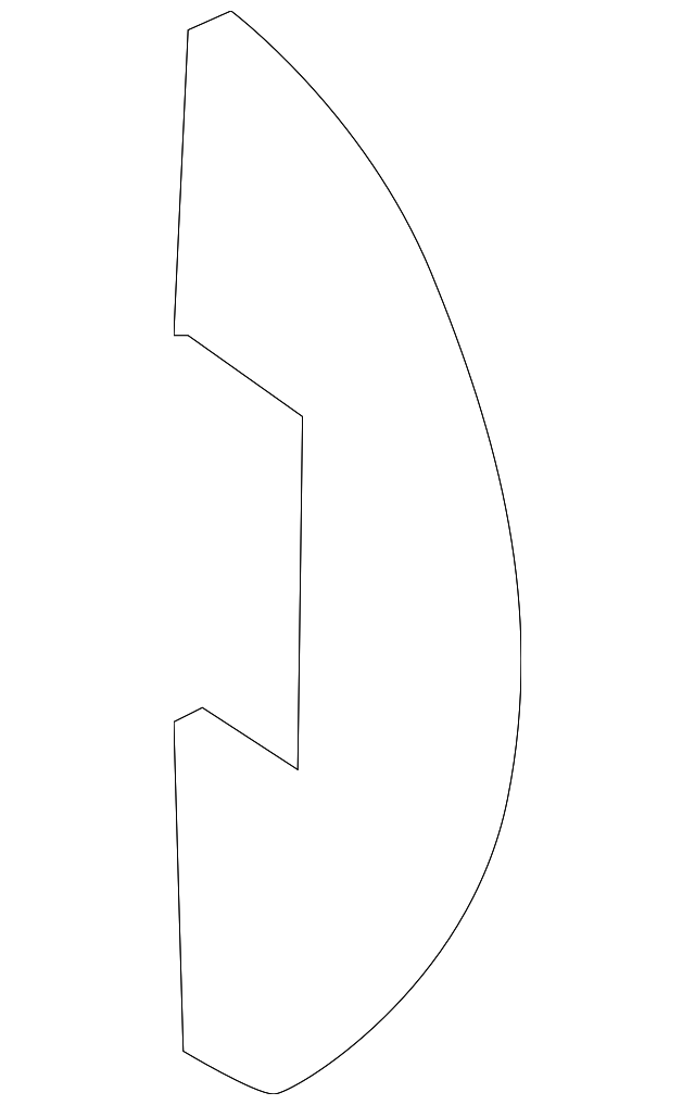 7313365J00 Деталь SILENCER, LEFT