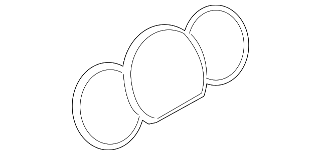7331265J00ZCP Деталь CLUSTER BEZEL