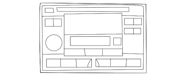 281881W303 Деталь RADIO