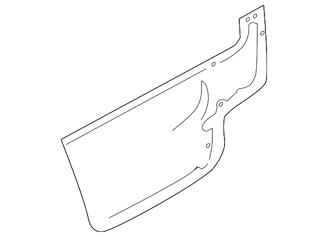 8391185Z00 Деталь WATER DEFLECTOR, RIGHT