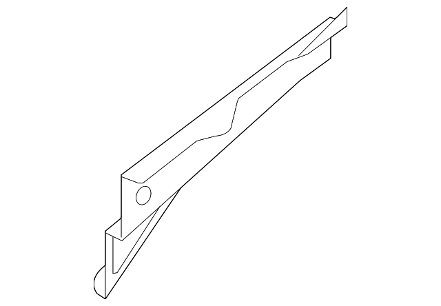 64113-ET030 Деталь UPPER RAIL, LEFT