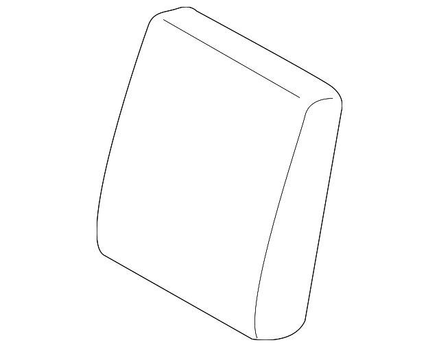 79034-60760-C2 Деталь SEAT BACK COVER