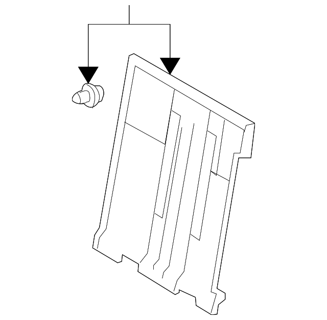 79207-60070-E0 Деталь SEAT BACK PANEL