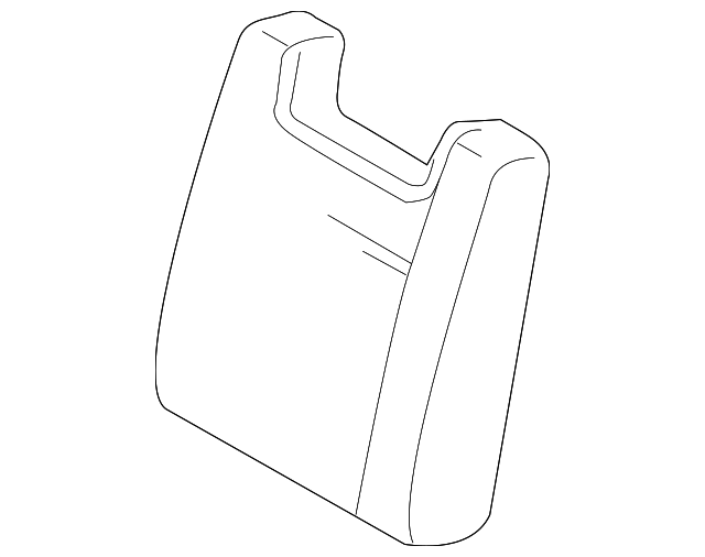 79385-60190 Деталь SEAT BACK PAD