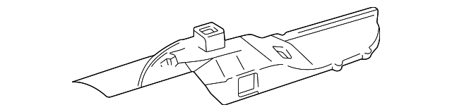 4734211 Деталь HEATER DUCT