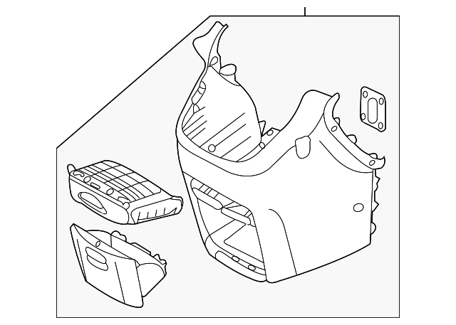 84610-4D050KS Деталь CONSOLE PANEL