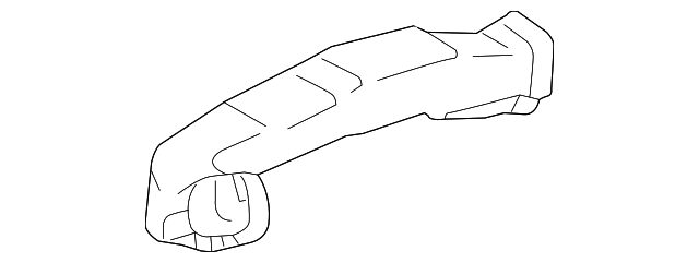 55843-35060 Деталь OUTLET DUCT, LEFT