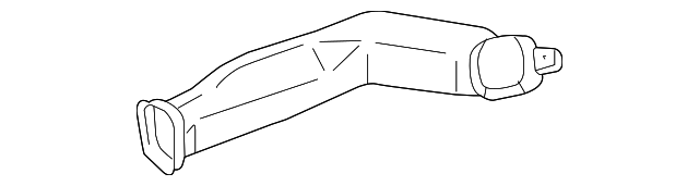 55844-35080 Деталь OUTLET DUCT, RIGHT