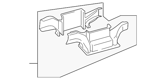 55870-35010 Деталь AIR DEFLECTOR