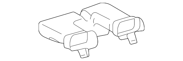 55845-35030 Деталь OUTLET DUCT