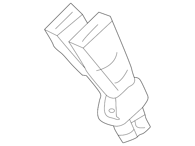 5GY091T5AE Деталь BUCKLE END, LEFT