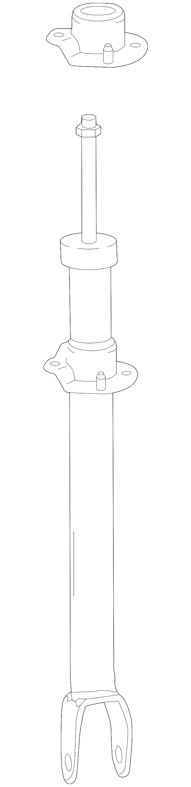 205-320-08-30 STRUT, LEFT