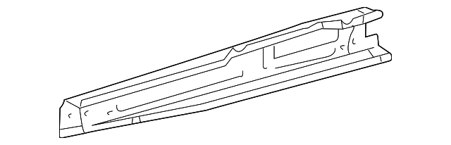 57402-08010 Деталь INNER ROCKER, LEFT