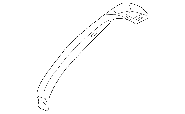 81730-1G200XI SIDE TRIM PANEL, LEFT