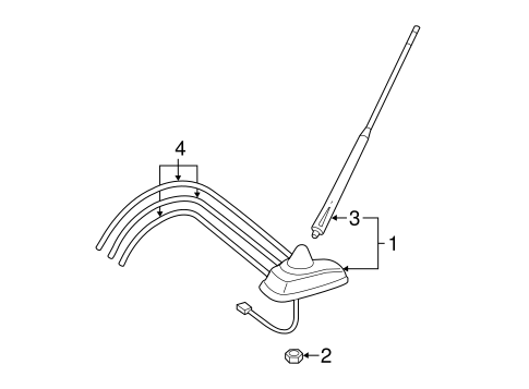 Sprinter 2500 ANTENNA & RADIO