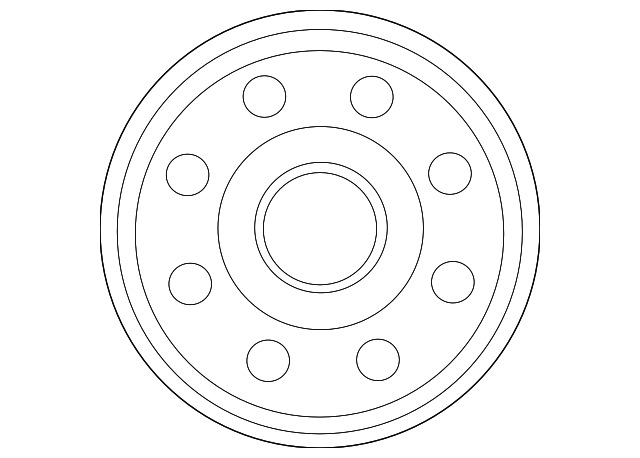 F81Z1007LB Деталь WHEEL, ALLOY