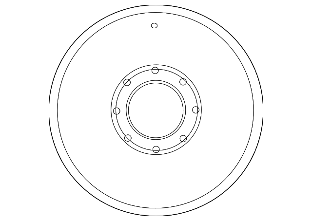 4C3Z-1007-RA Деталь WHEEL, ALLOY