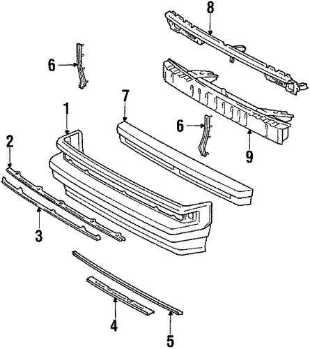 Celica FRONT BUMPER