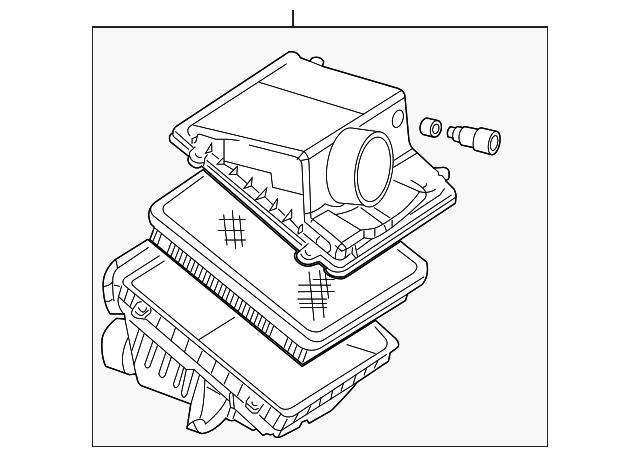 25873812 AIR CLEANER ASSY