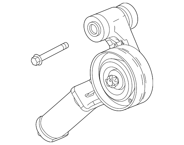 55565236 Деталь BELT TENSIONER