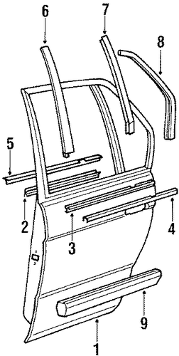 735iL DOOR & COMPONENTS 2