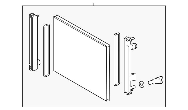 16400-36080 Деталь RADIATOR ASSY