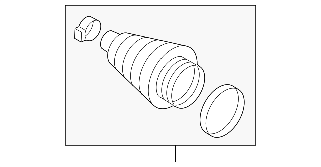 19209166 Деталь OUTER BOOT, RIGHT