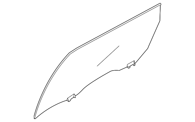 82300-1AA0B Деталь DOOR GLASS, RIGHT