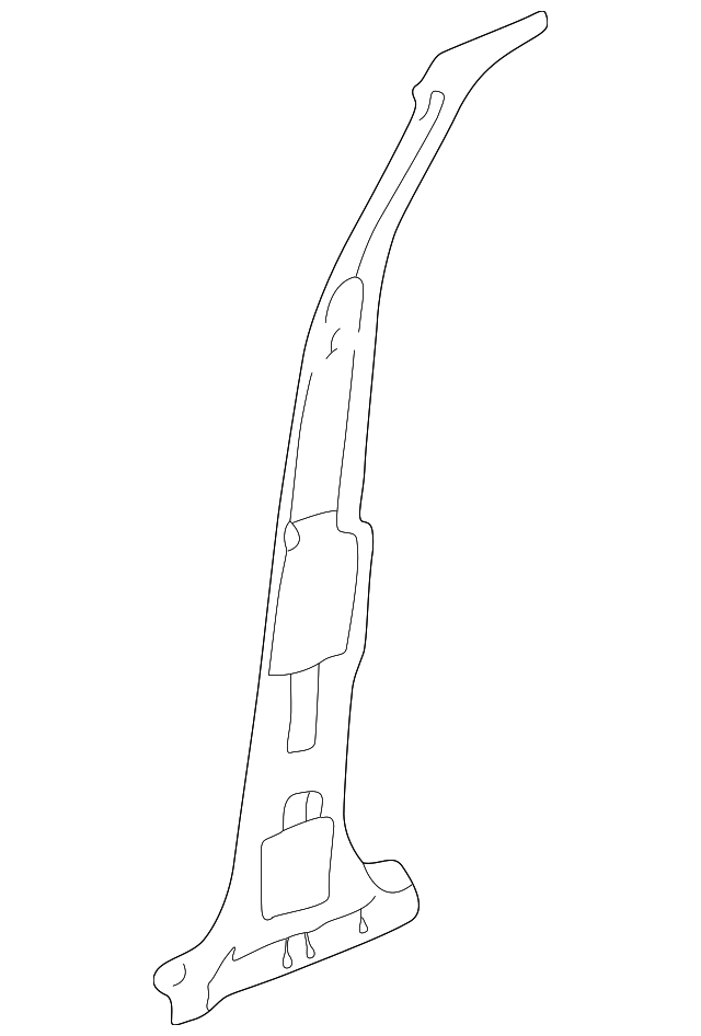 19153346 Деталь INNER PILLAR, RIGHT