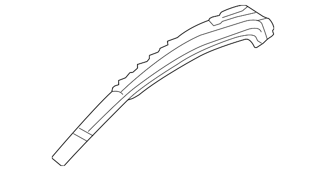MN150201 Деталь OUTER RAIL, LEFT