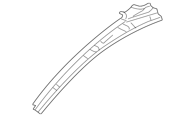 MN150203 Деталь INNER RAIL, LEFT