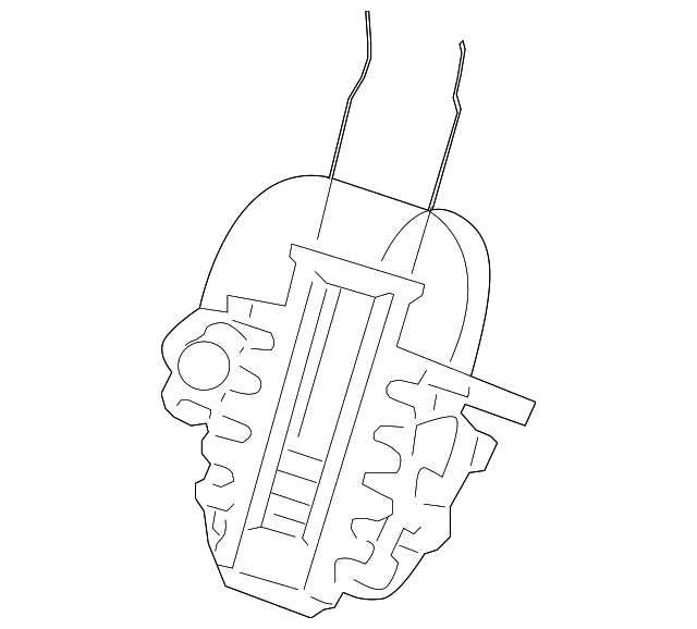 88993050 Деталь LUMBAR ADJUSTER, RIGHT