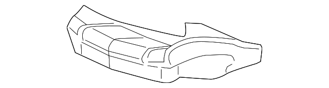88992745 Деталь SEAT CUSHION PAD, LEFT
