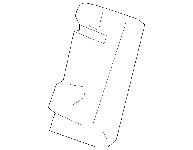 88993162 Деталь SIDE AIR BAG HOUSING, RIGHT