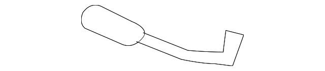 MN121060XA Деталь SEAT BELT GUIDE, LEFT