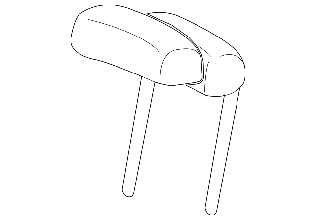 12477360 HEADREST PAD, RIGHT