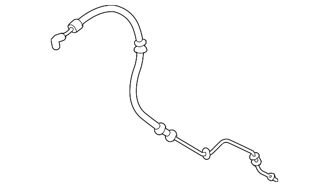 53713-SZN-A51 Деталь HOSE, POWER STEERING FEED