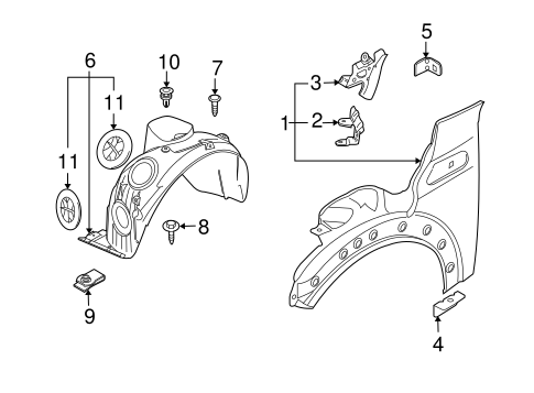 Cooper FENDER & COMPONENTS